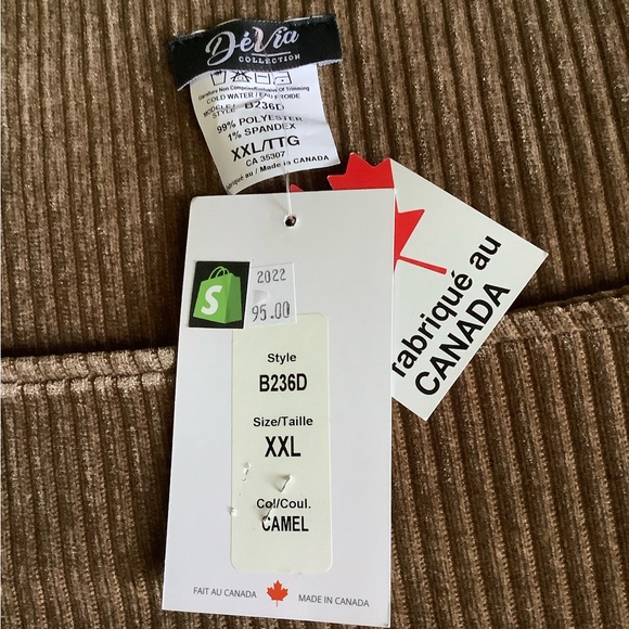 Camel  Corduroy dress New with tag - Picture 9 of 9